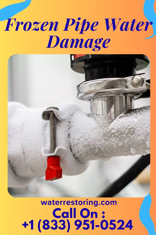 Frozen Pipe Water Damage in Dunreith, IN